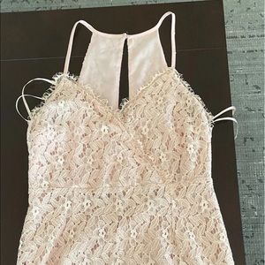 Lace dress from Nordstrom.
